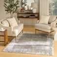 thumbnail image 2 of Nourison Pacific Shag 7'10" x 9'10" Grey Shag Indoor Area Rug, 2 of 10