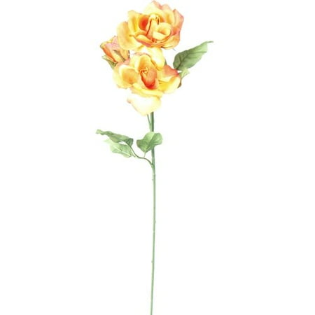 Teters Floral Rose Tangerine