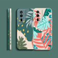 thumbnail image 5 of Case For Redmi K60E K50 K40S K40 K30 K20 10C 9 8A 8 10 Pro 4G 5G Colour Simple Liquid silicone Case Plants Leaf Art, 5 of 5