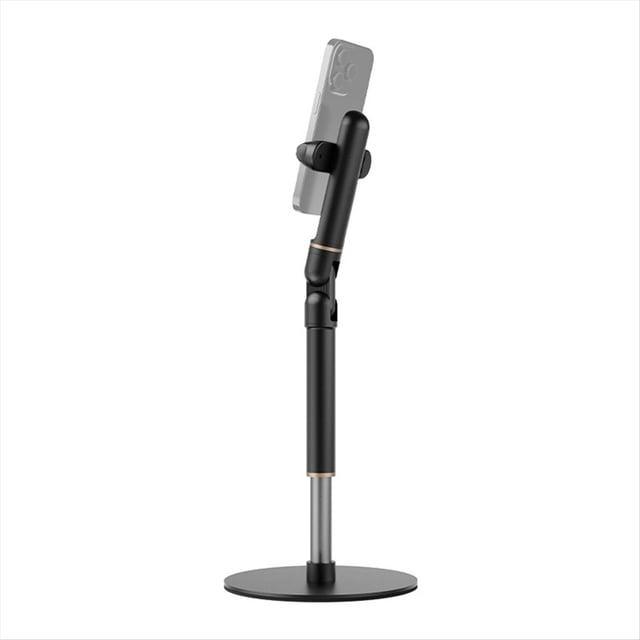 Soporte para Teléfono de Escritorio con Transmisión en para Smartphone, Ajustable con Soporte para Teléfono Móvil.