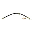 thumbnail image 2 of KarParts360 For Saab 9-2X 2005 2006 Brake Hydraulic Hose | Stamped Steel Bracket | Black | Banjo End 1 Fitting | Female End 2 Fitting | Replacement For 26540AE000, 26540FE020, 2 of 5