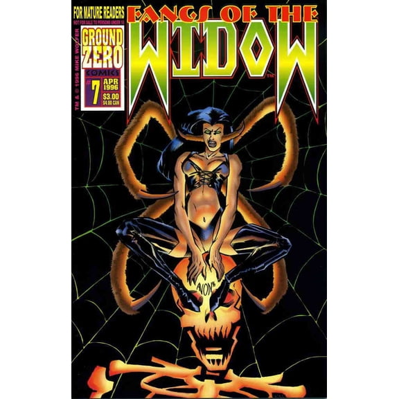 Fangs of the Widow #7 VF ; Ground Zero Comic Book