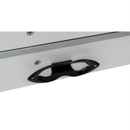 SD Gaming - Challenger Curved Table - Racing Silver