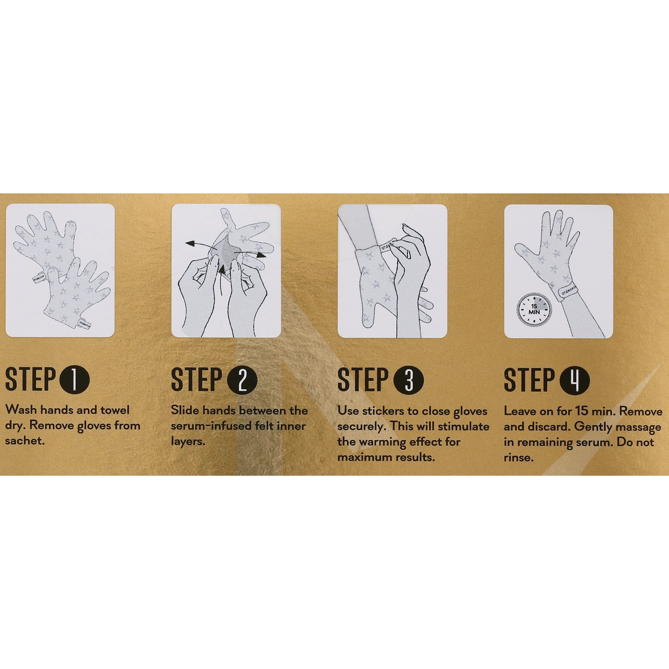 Starskin The Gold Mask Hand 3+1 Pack, 9.1 oz