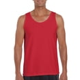 thumbnail image 2 of Gildan Ultra Cotton Tank Red, 2 of 2