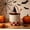 Black, Blue, Sky Blue, Purple, Orange, White, variant on Dyegold Storage Basket Halloween Imitation Linen Woven Basket Novelty Decor Container for Mall Amusement Park Indoor Outdoor Ornament Basket