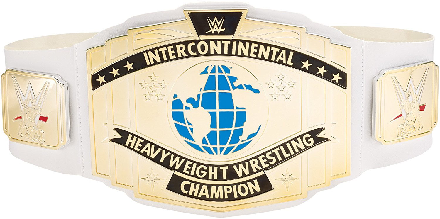 WWE Intercontinental Heavyweight Wrestling Champion Belt 2014 Title Mattel Youth 