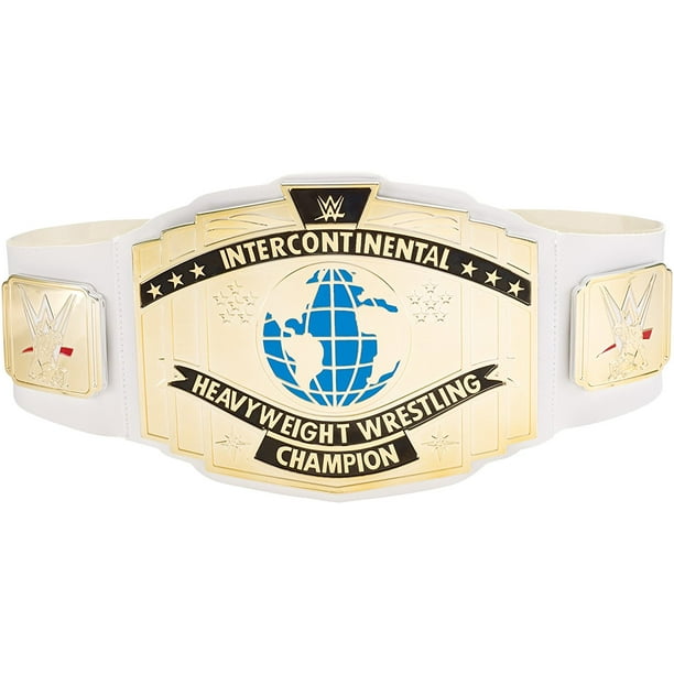 WWE Intercontinental Championship Title Belt Kids Toy Belt by Mattel
