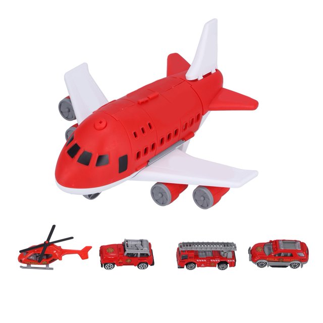 Juego de juguetes de avión, juego de juguetes de avión, ensamblaje de avión de bricolaje, juego de juguetes de avión de transporte, probado profesionalmente
