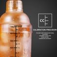 thumbnail image 4 of 2pcs Shaker Shaker con Gradation-Black Gradation Laser-530ml MFZFUKR CPB-DE-WX856-6, 4 of 5