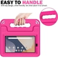 thumbnail image 3 of SUPNICE Kids Case for Onn 7 inch 2024 Gen 4 (Model 100135924) Tablet (4th Generation, 2024), Light Weight Shock Proof Handle Stand Case for Walmart Onn 7 Tablet (Just Fit 7" 2024, 4 Gen), Pink, 3 of 8