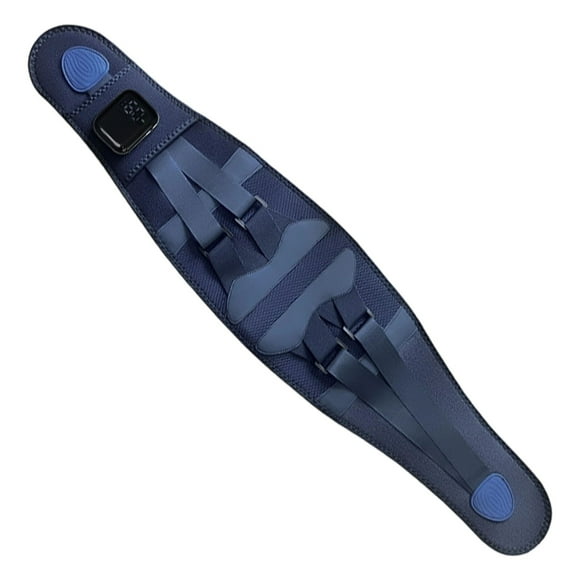 Ceinture de Soulagement des Douleurs Dorsales - Ceinture de Thérapie 5-en-1 avec Chaleur, Correction de Posture, Massage, Rechargeable Sans Fil, Ajustable pour Confort et Flexibilité Toute la Journée