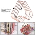 thumbnail image 3 of Watris Veiyi Files Folder Stand, Heart Shape, for Office Home Decoration (Rose Gold), 3 of 5