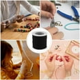 thumbnail image 3 of KAKOWELY Beading Cord Nylon Cord Black 1 Roll 0.31in, 3 of 8