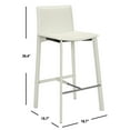 thumbnail image 5 of Safavieh JANET 28.5" H BAR STOOL (SET OF 2), FOX2004A-SET2, 5 of 5