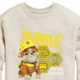 thumbnail image 3 of Paw Patrol - Rubble & Crew - Rubble On the Double - Toddler & Youth Crewneck Fleece Sweatshirt, 3 of 6