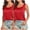 Red, variant on 2 Pack Women's Satin Tank Tops Multipack Tanks Ladies Round Neck Sleeveless Dressy Work Blouses