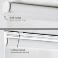 thumbnail image 6 of Chicology 32"W X 72"H View-tiful Chantilly White Cordless Polyester Roller Shades – Solar UV Protection, Safe for Kids & Pets, 6 of 7