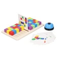 thumbnail image 1 of Juguete de bloques de construcción, bloques apilables, clasificación de formas, juguetes de madera, juguete de interacción entre padres e hijos para reconocimiento de color para nios (4-6 aos)Toys Fyydes Descripción de la referencia, 1 of 6