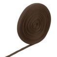 thumbnail image 3 of Cotton Twill Tape Ribbon 3/8 Inch 23 Yard Herringbone Webbing Tape Roll Bias Binding Tape for DIY Crafts Sewing Gift Wrapping, Dark Brown, 3 of 7