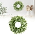 thumbnail image 2 of Artificial Fall Plant Flower Wreath, Ongmies Artificial Fall Wreath – Orange Forsythia Autumn Wreath for Front Door, Indoor & Outdoor Thanksgiving & Holiday Decor, Artificial Fall Wreath, 2 of 9
