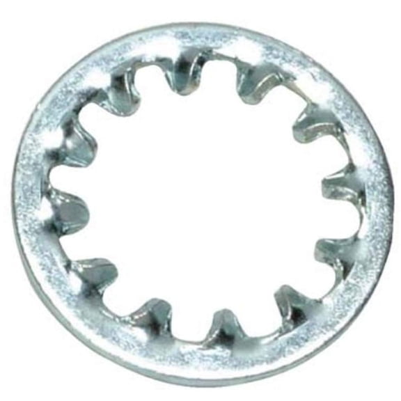 38 NW Box Durium Internal Tooth Lockwasher, Silicon Bronze, for 3/8" Bolt Size