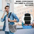 thumbnail image 3 of Portable Clothing-Stuffed Travel Pillow - Lightweight, Compact U-Shaped Rest Pillow for Flights, Road Trips & Camping - Multi-Functional On-the-Go Comfort Accessory for Travelers, 3 of 6