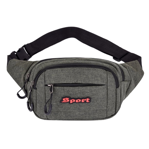 Sonducket Bolsa de gran capacidad para mujer - Riñonera duradera de tela Oxford hecha a prueba de agua y resistente al desgarro Bolsas de mensajero y de hombro Verde