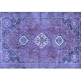 thumbnail image 1 of Ahgly Company Indoor Rectangle Persian Blue Traditional Area Rugs, 8' x 12', 1 of 4