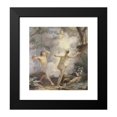thumbnail image 2 of Arnout Rentinck 12x13 Black Modern Framed Museum Art Print Titled - Alpheios Follows Arethusa, Which is Saved by Diana (1742), 2 of 5