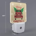 thumbnail image 2 of Bingfone Christmas Vintage Red Truck Print Night Lights Plug into Wall,Dusk to Dawn,Bright Nightlight Auto-On/Off, for Adults Kids Room Bedroom Bathroom Hallway Kitchen, 2 of 7