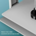 thumbnail image 6 of DAZULI Manual Paper Press Machine A3/A4 Book Press Bookbinding Notes Office Invoice Steel Flattening Machine 3306lbs/1500kg Pressure,A3, 6 of 8