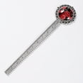 thumbnail image 2 of Rose Vintage Silver Lace-Edged Bookmark: a Gift for Readers and Book Lovers, 2 of 5