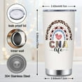 thumbnail image 3 of CNA Gifts Tumbler, Certified Nursing Assistant Gift for Women Birthday Christmas, CNA Appreciation Gifts for CNA Week, 3 of 6