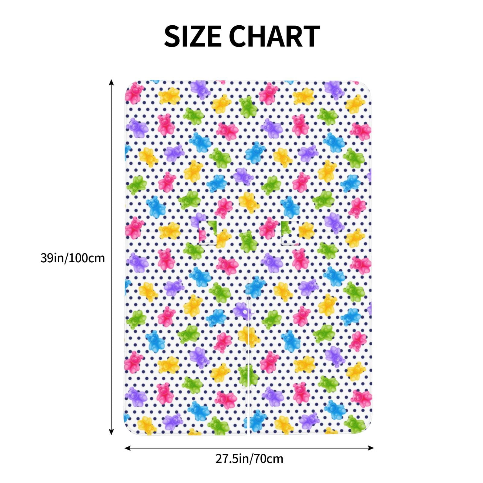 Naloa Bear And Polka Dot Baby Car Seat Cover, Breathable Baby Carrier Cover, Multiuse Baby Carrier Cover & Nursing Breastfeeding Cover