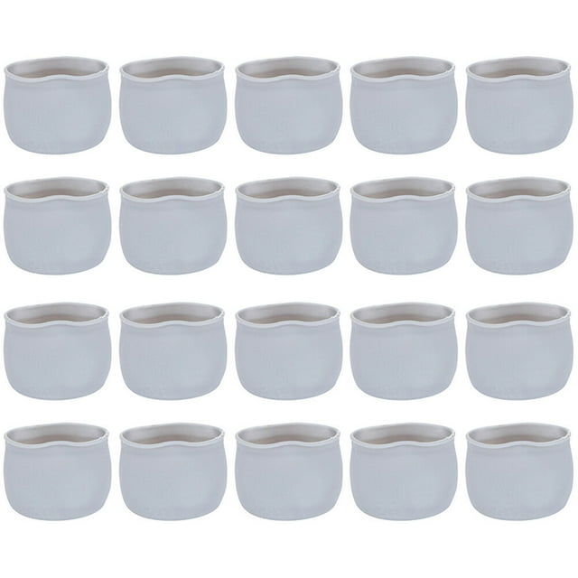 MasteelfCA 60Pcs Silicone Chair Leg Caps Feet Pads Furniture Leg Table Covers Floor Protectors