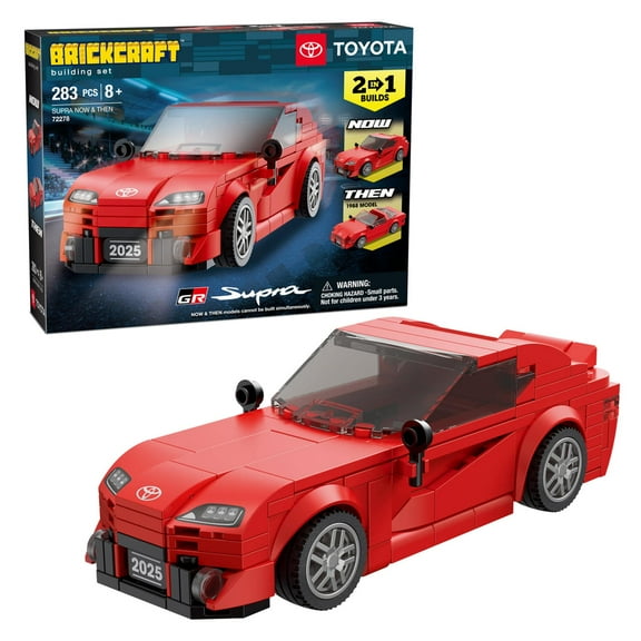 Toyota Supra Now & Then 236-Piece Building Set