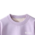 thumbnail image 7 of FSYBOA Girls Outfit Set Size 7, Casual 2 Piece Crew Neck Comfortable Tops and Pants Purple, 7 of 7
