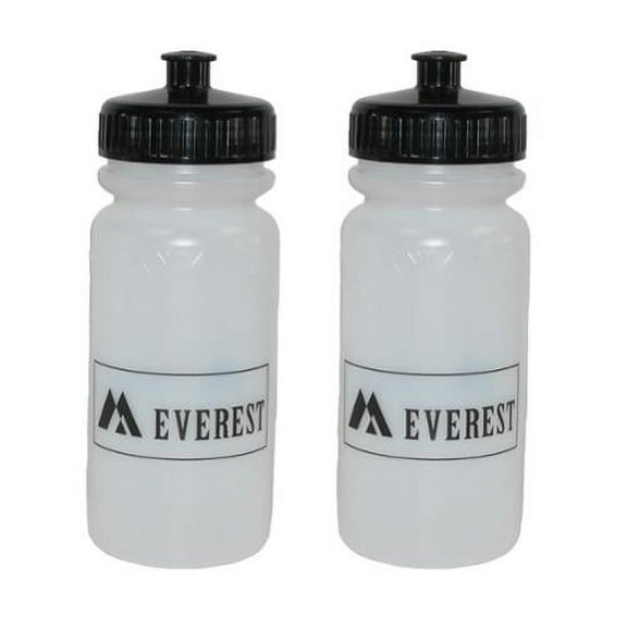 Everest 20 oz Squeeze Water Bottle (Pack of 2)