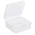 thumbnail image 1 of Unique Bargains Boîte de Rangement Carrée en Plastique 55x20mm avec Couvercle, Lot de 6, 1 of 5