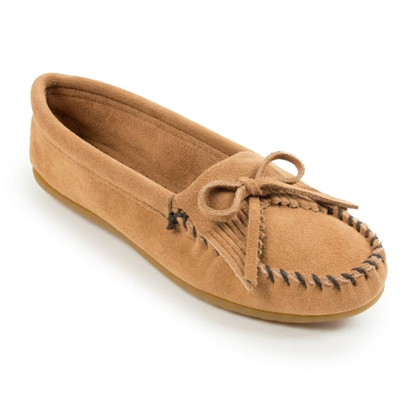 Minnetonka Women's Kilty Hardsole Moccasin