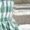 Aqua Green, variant on Aqua Green Plaid Square Neck Puff Sleeve Tiered Midi Dress For Women