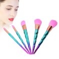 thumbnail image 4 of Juego De Brochas De Maquillaje, Kit De Brochas Cosméticas, Aplicadores De Sombras De Ojos, Colorido, 5 Piezas Para Delineador De Ojos, Herramienta De Maquillaje, 4 of 8