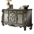 thumbnail image 3 of ACME Versailles 5 Drawer Wooden Dresser with 2 Doors in Antique Brown Platinum, 3 of 6