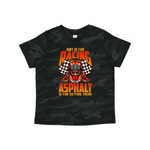 Inktastic Dirt Biking Motocross Racing Boys Toddler T-Shirt