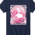 thumbnail image 3 of Wicked - Glinda Portriat - Boys Toddler and Youth Short Sleeve Graphic Tee, 3 of 5