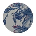 thumbnail image 4 of HAOXIT Outdoor Tablecloth Round, Table Cloth,Stain Resistance Polyester Table Covers for Kitchen Dining,Small Tablecloth for Parties Picnic 31-35, 4 of 8