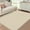 Cream, variant on Hasoo 5' x 7' Area Rug for Living Room Solid Textured Vintage Rug Non Slip Throw Rugs Indoor Carpet, Taupe