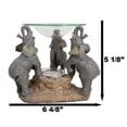 thumbnail image 3 of Ebros Trio Elephants Oil Warmer Statue Wax Tart Burner Aroma Diffuser Figurine, 3 of 10