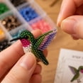 thumbnail image 4 of Tiny 3D Beaded Animal DIY Kit – Beginner Friendly Handmade Bead Art Set, Cute Mini Animal Decor Gift Backyard Birds, 4 of 7